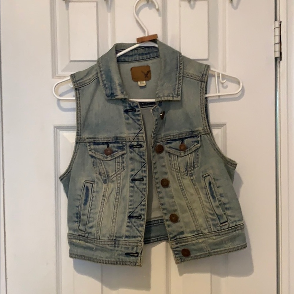 Denim vest